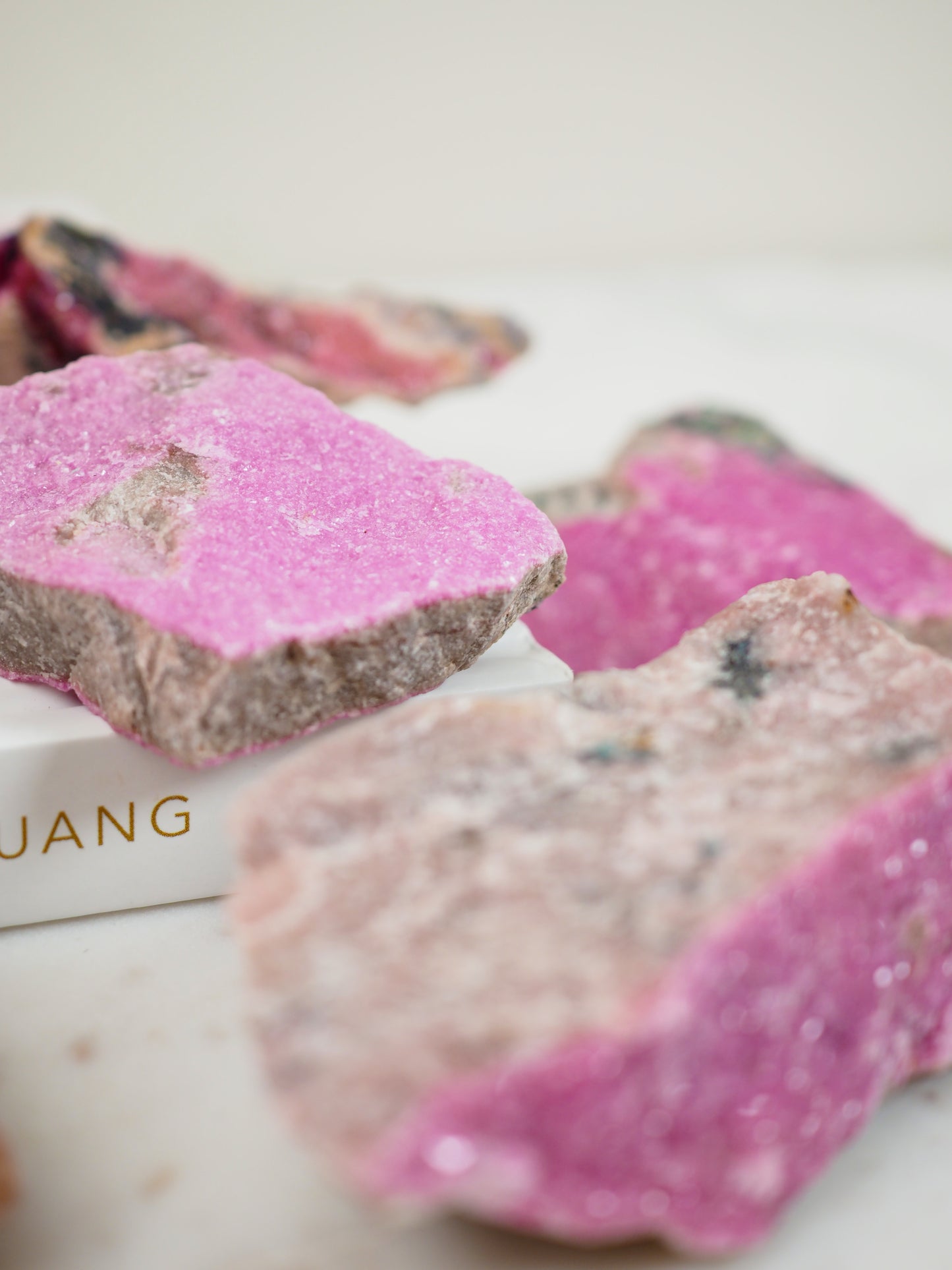 Pink Cobalto Calcite Specimen ca. xx cm - aus Kongo