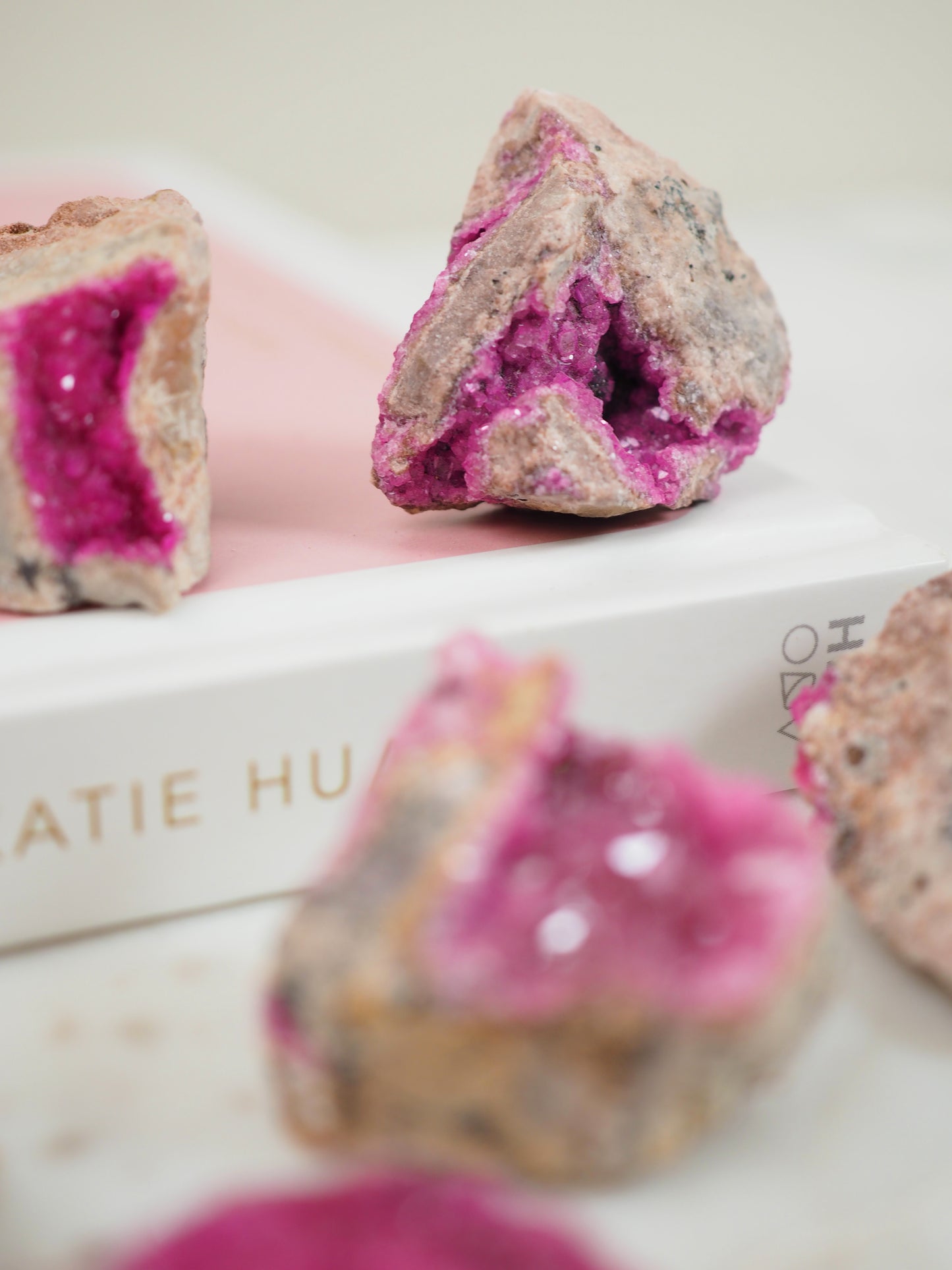 Pink Cobalto Calcite Specimen ca. xx cm - aus Kongo