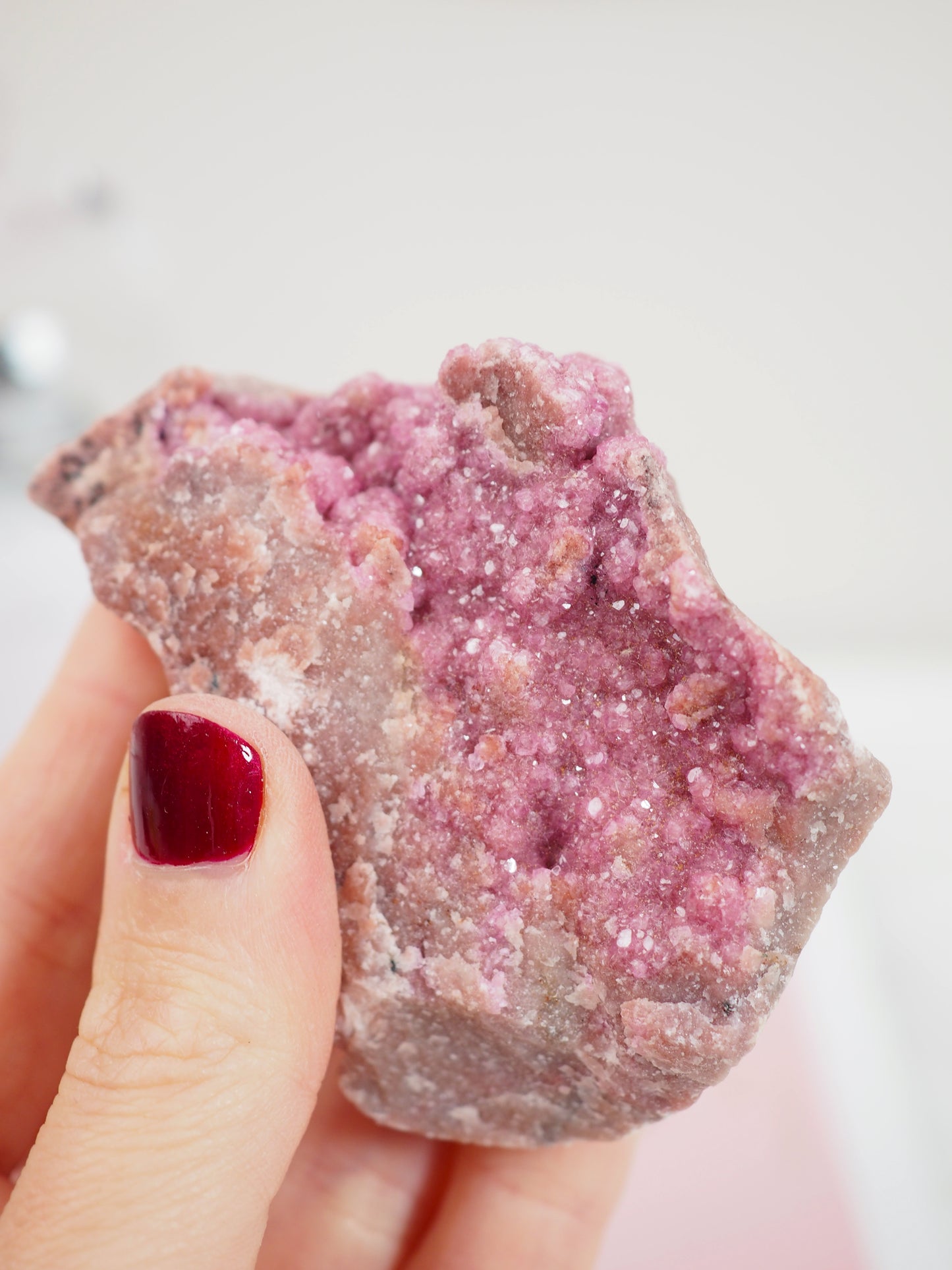 Pink Cobalto Calcite Specimen ca. xx cm [xx]- aus Kongo