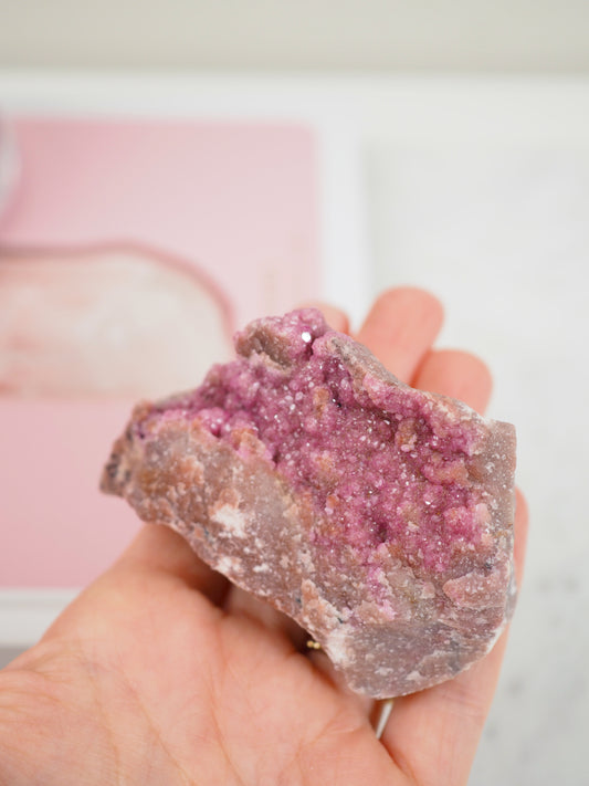 Pink Cobalto Calcite Specimen ca. xx cm [xx]- aus Kongo