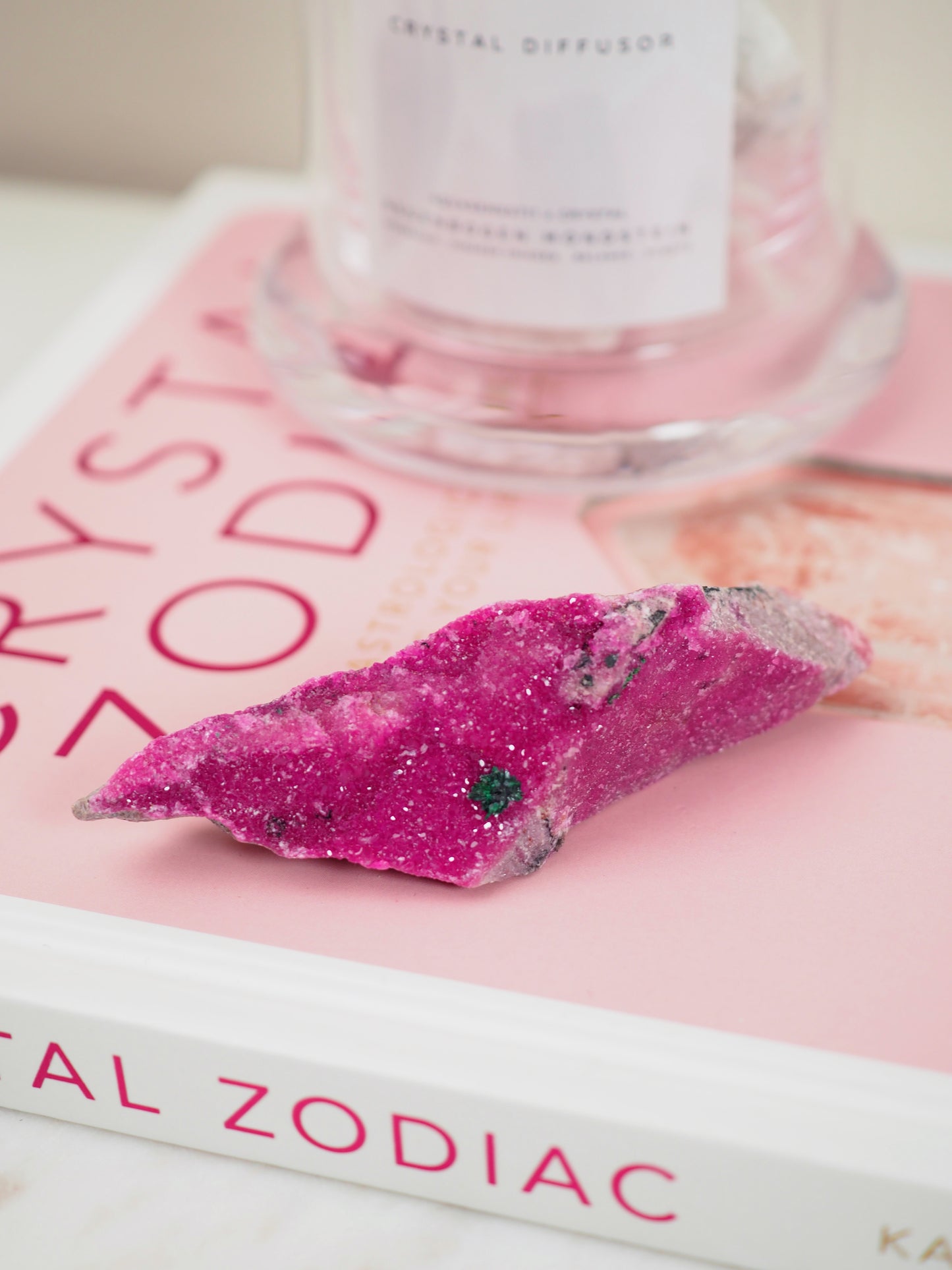 Pink Cobalto Calcite & Malachit Specimen ca. xx cm [xx]- aus Kongo
