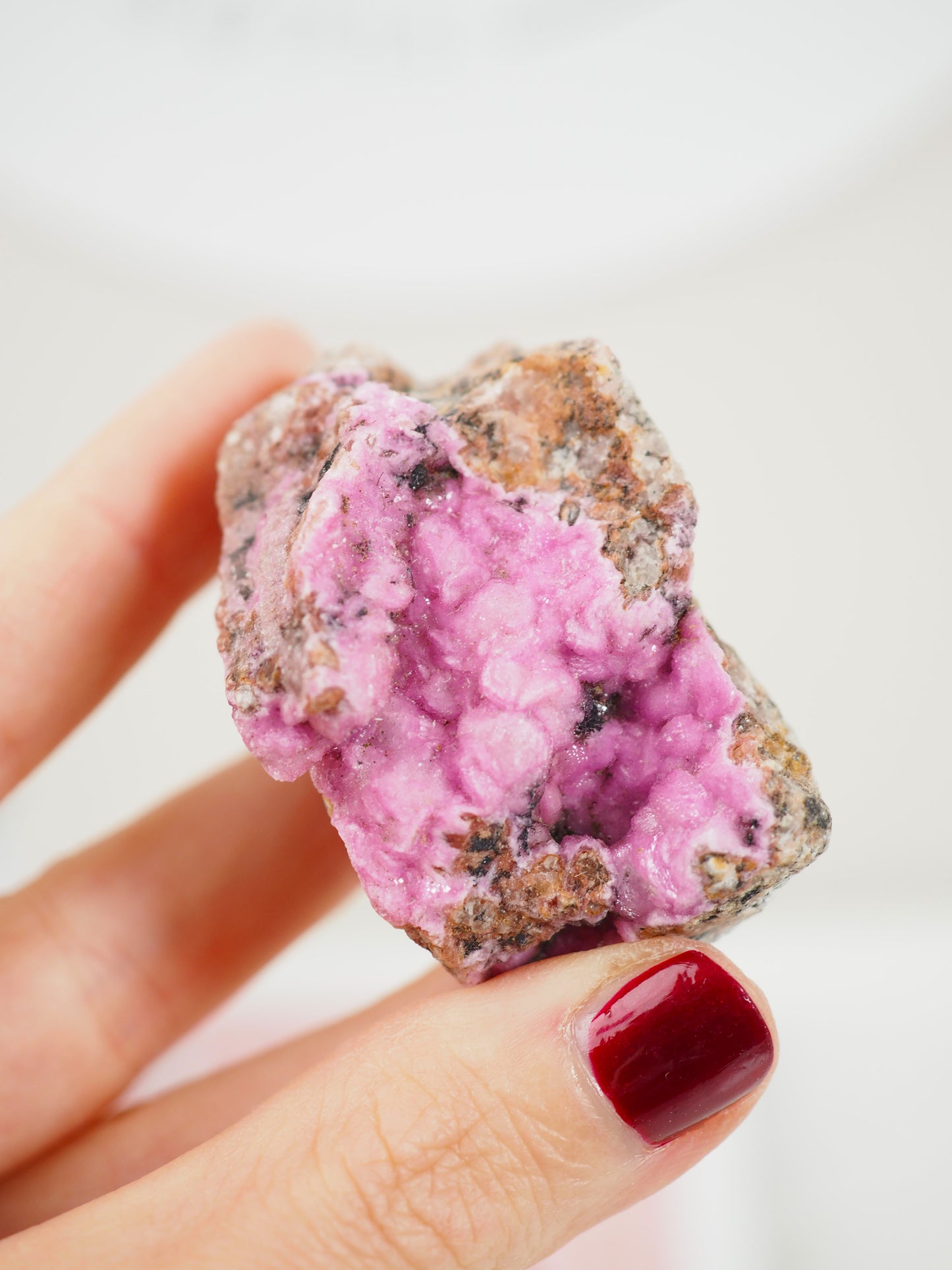 Pink Cobalto Calcite Specimen ca. xx cm [xx]- aus Kongo