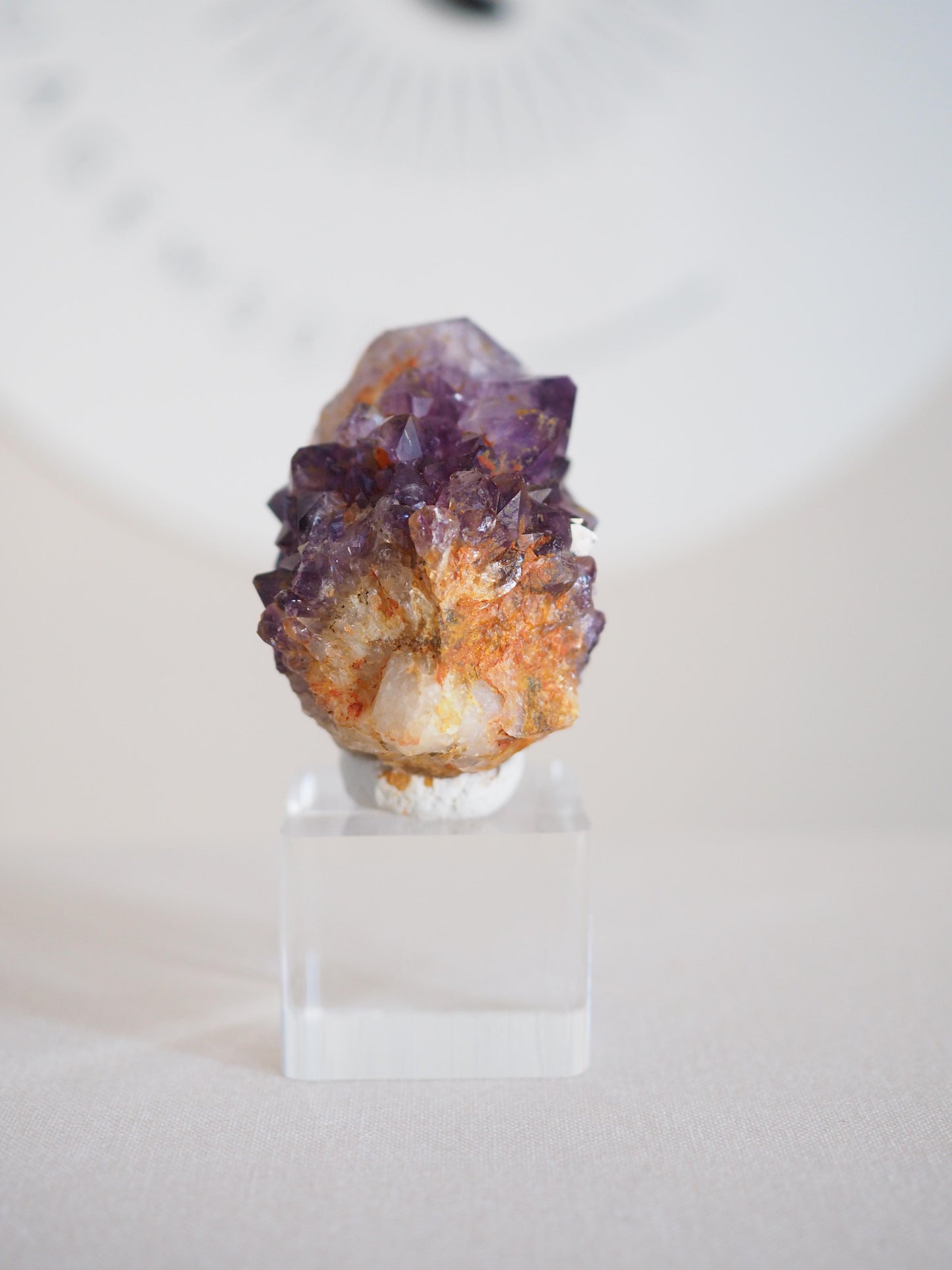 Amethyst Kaktus Quarz Cluster Deep Violett . Spirit Quartz - aus Boekenhouthoek. Mpumalanga. Südafrika HIGH QUALITY