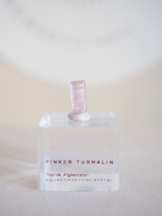 Pinker Turmalin  - aus Paprok Afghanistan