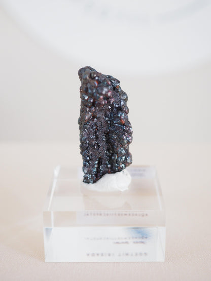 Bunt Irisierender Goethit . Iridescent Goetite Specimen [ 1 ] ca. 4 cm - aus Tharsis . Spanien