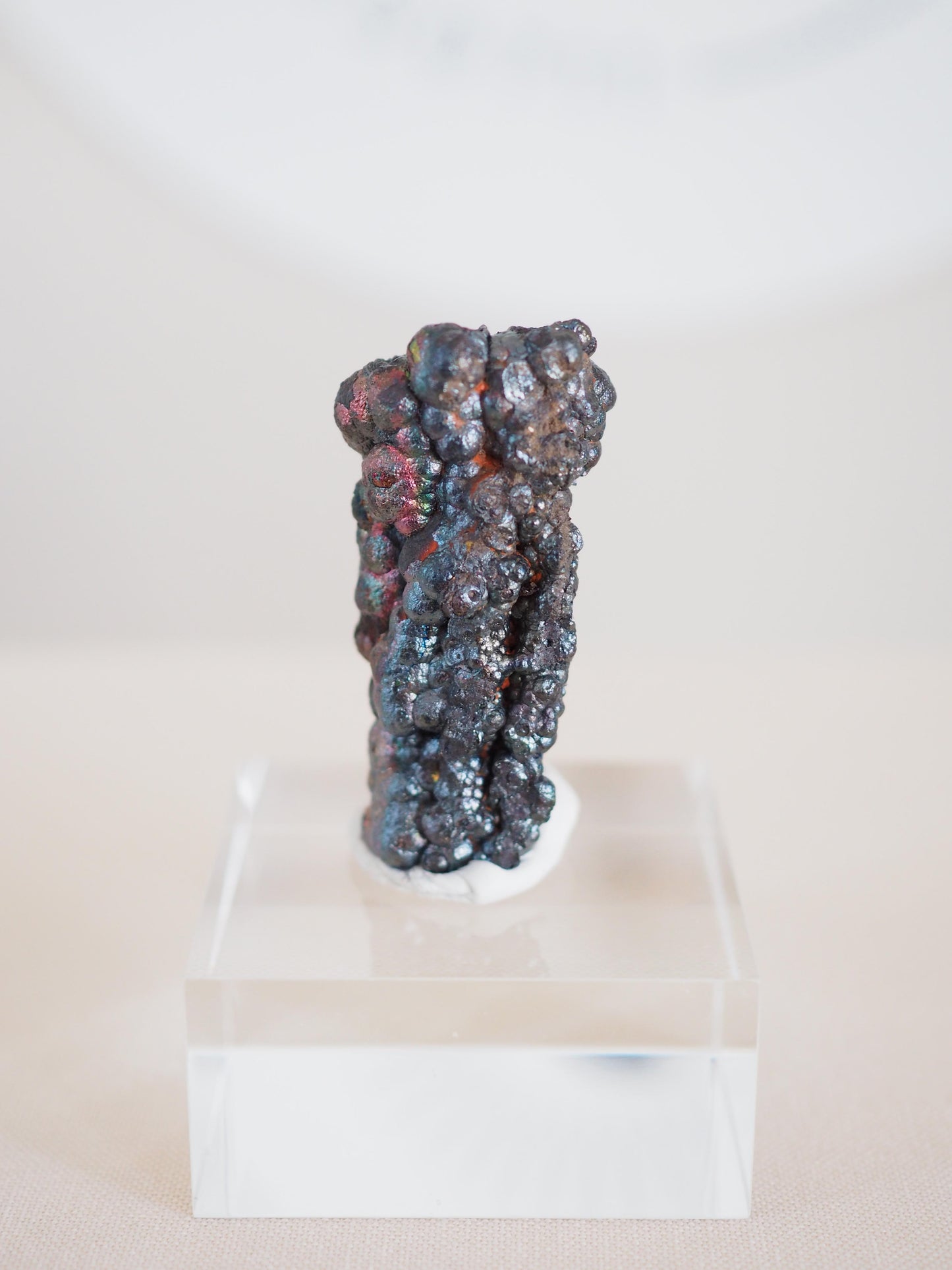 Bunt Irisierender Goethit . Iridescent Goetite Specimen [ 1 ] ca. 4 cm - aus Tharsis . Spanien