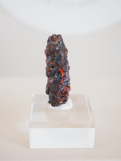 Bunt Irisierender Goethit . Iridescent Goetite Specimen [ 5 ] ca. 5 cm - aus Tharsis . Spanien