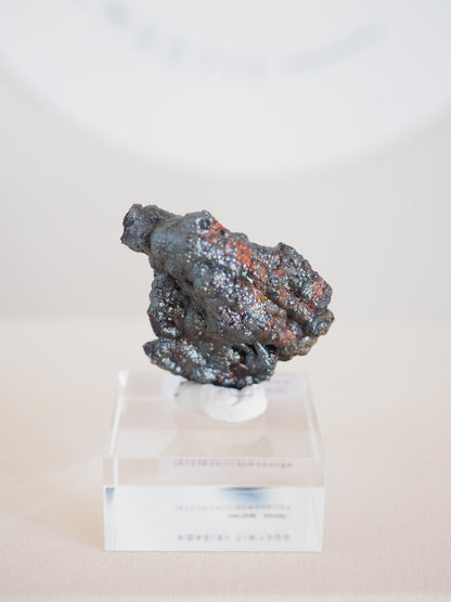 Bunt Irisierender Goethit . Iridescent Goetite Specimen [ 8 ] ca. 5 cm - aus Tharsis . Spanien