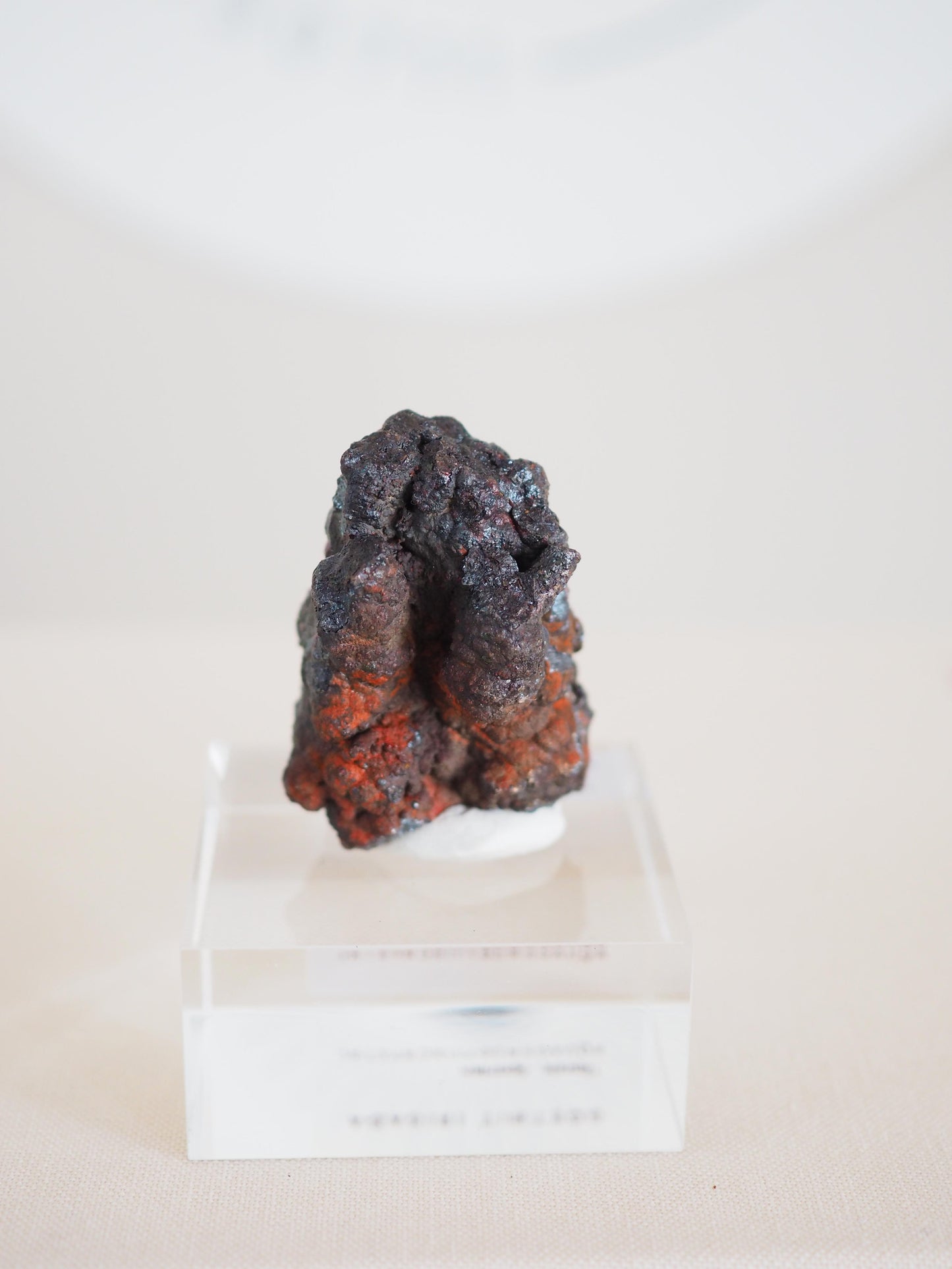 Bunt Irisierender Goethit . Iridescent Goetite Specimen [ 10 ] ca. 4 cm - aus Tharsis . Spanien