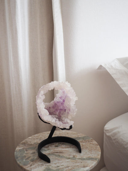 Amethyst Flower . Amethyst Blume Specimen - Rio Grande do Sul . Brasilien HIGH QUALITY