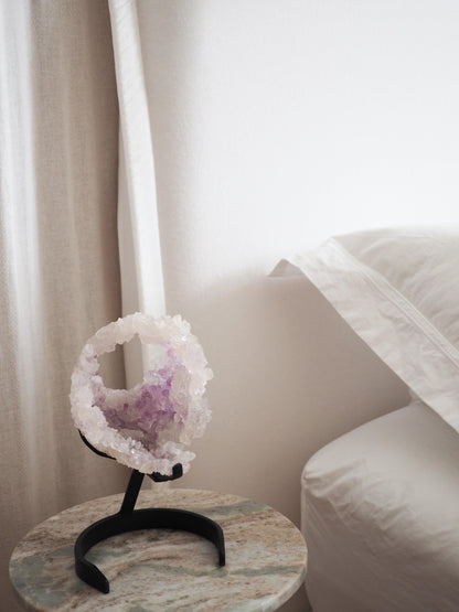 Amethyst Flower . Amethyst Blume Specimen - Rio Grande do Sul . Brasilien HIGH QUALITY