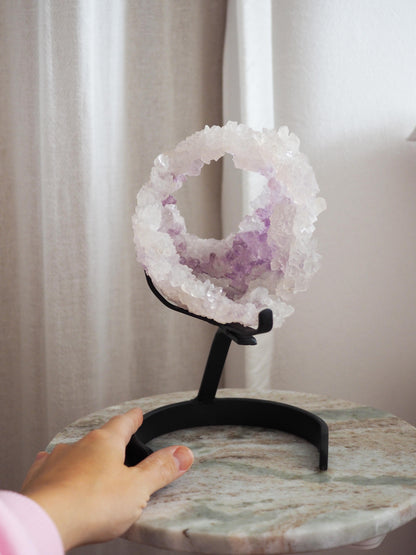 Amethyst Flower . Amethyst Blume Specimen - Rio Grande do Sul . Brasilien HIGH QUALITY