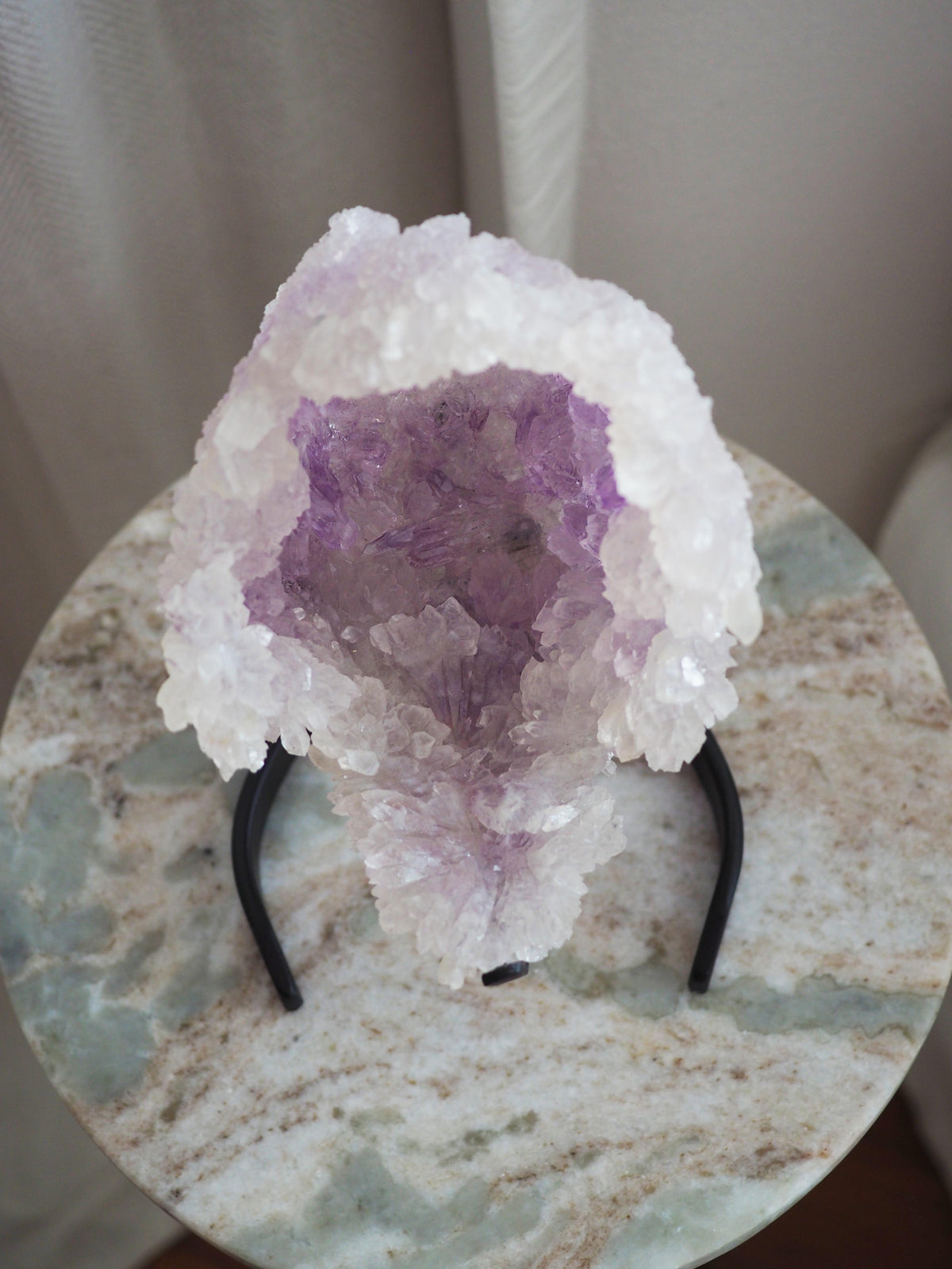 Amethyst Flower . Amethyst Blume Specimen - Rio Grande do Sul . Brasilien HIGH QUALITY
