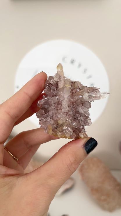 Sacred Pink Lemurian ca. xx cm - aus Santander. Colombia RARE HIGH QUALITY
