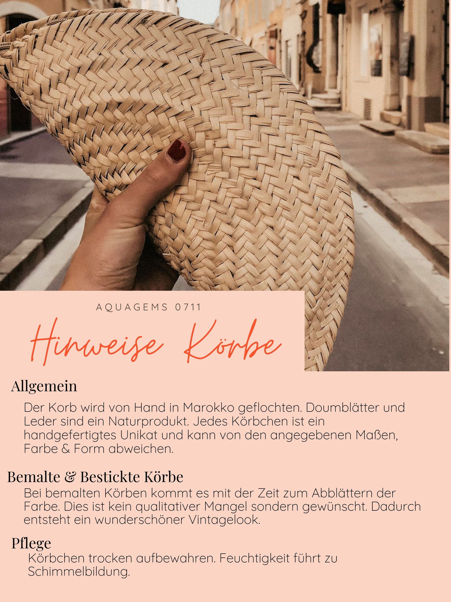Korb S Rainbow Initiale