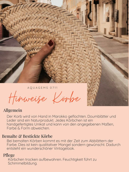 Korb S Rainbow Initiale
