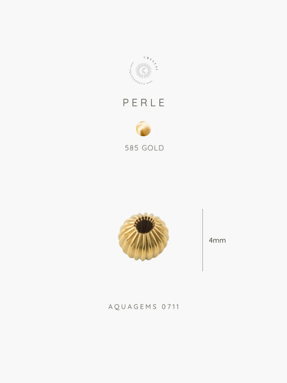 Armband 585 Gold Perle