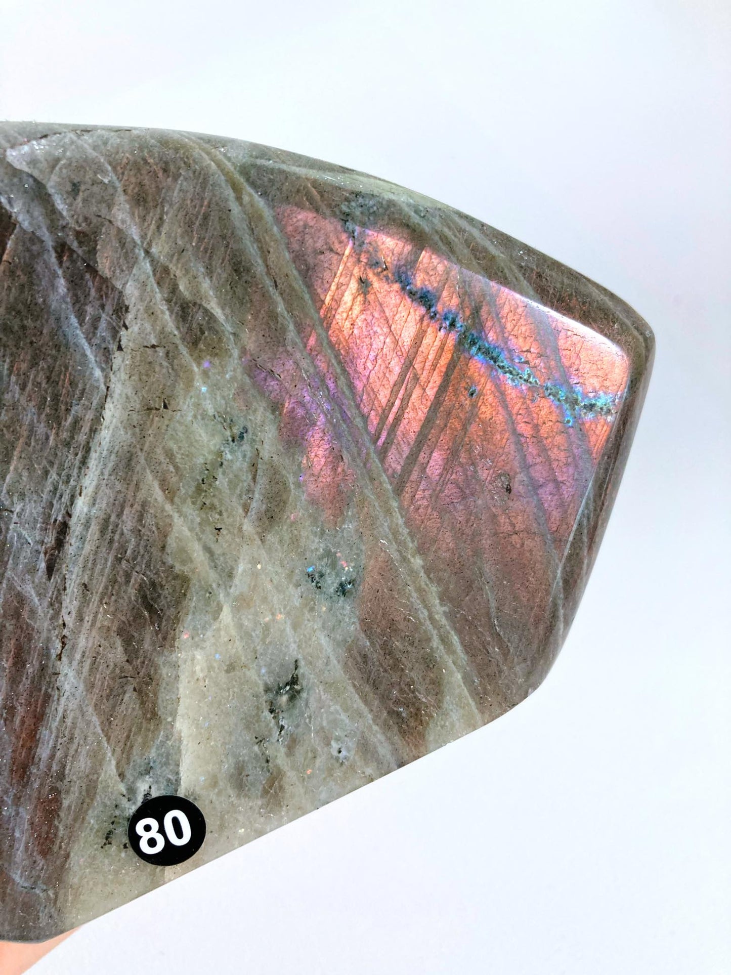 Pink golden Sunset Labradorit Freifrom . FREEFORM 1kg  - aus Madagascar (80)