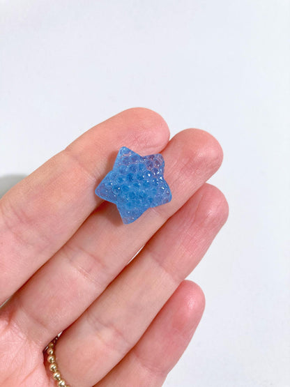 Aquamarin Mini Seestern Carving xx cm Handcarved - High Quality