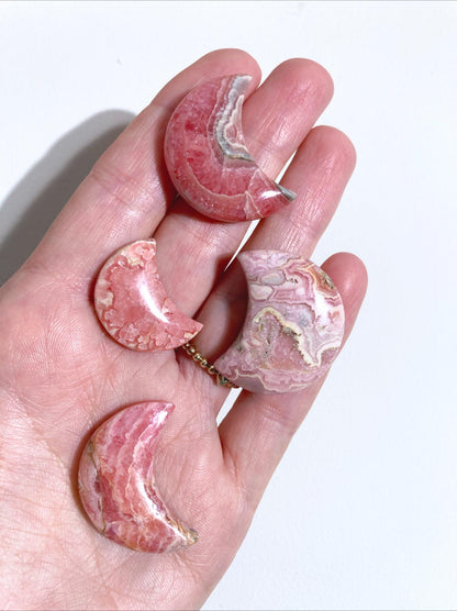 Rhodocrosit Mini Mond- Rhodocrosite mini Moon  - aus Peru Common - High Quality RARE