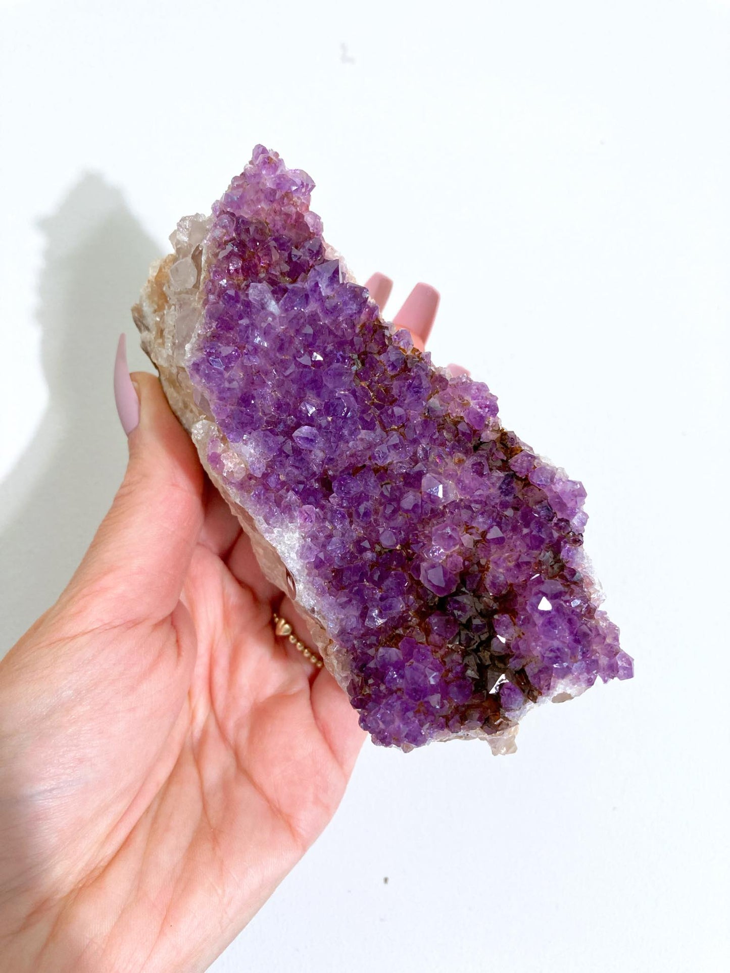 Pink Violettes Amethyst Cluster aus Brasilien 11cm 190g - High Quality [51]