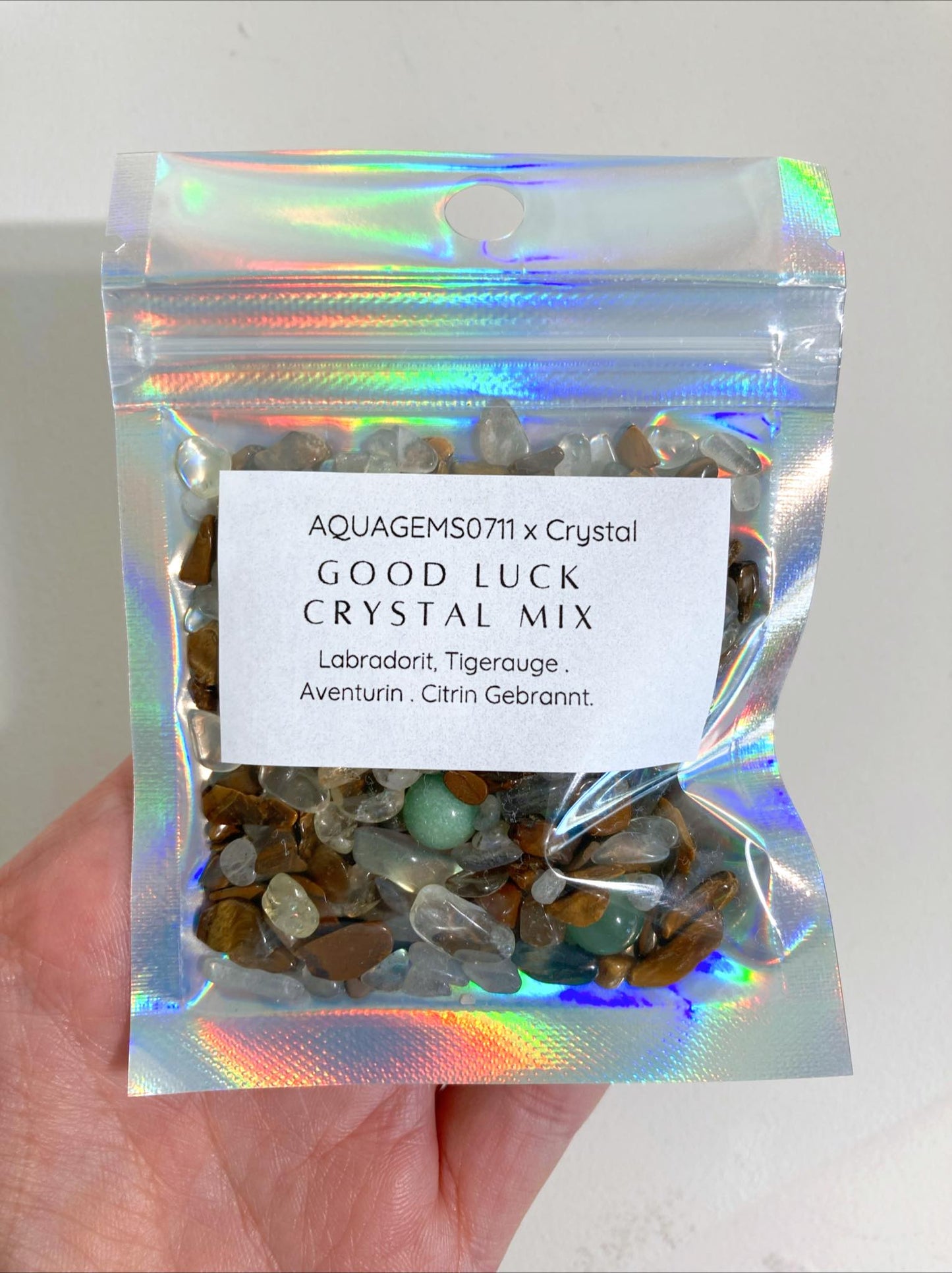 GOOD LUCK Crystal Mix l Premium Kristall Konfetti