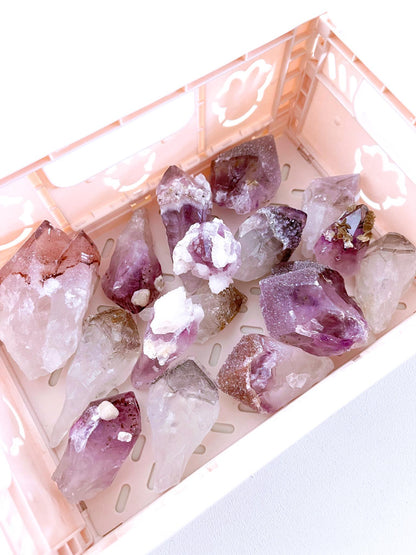Phantom Amethyst Spitze ca. 5cm - aus Brasilien