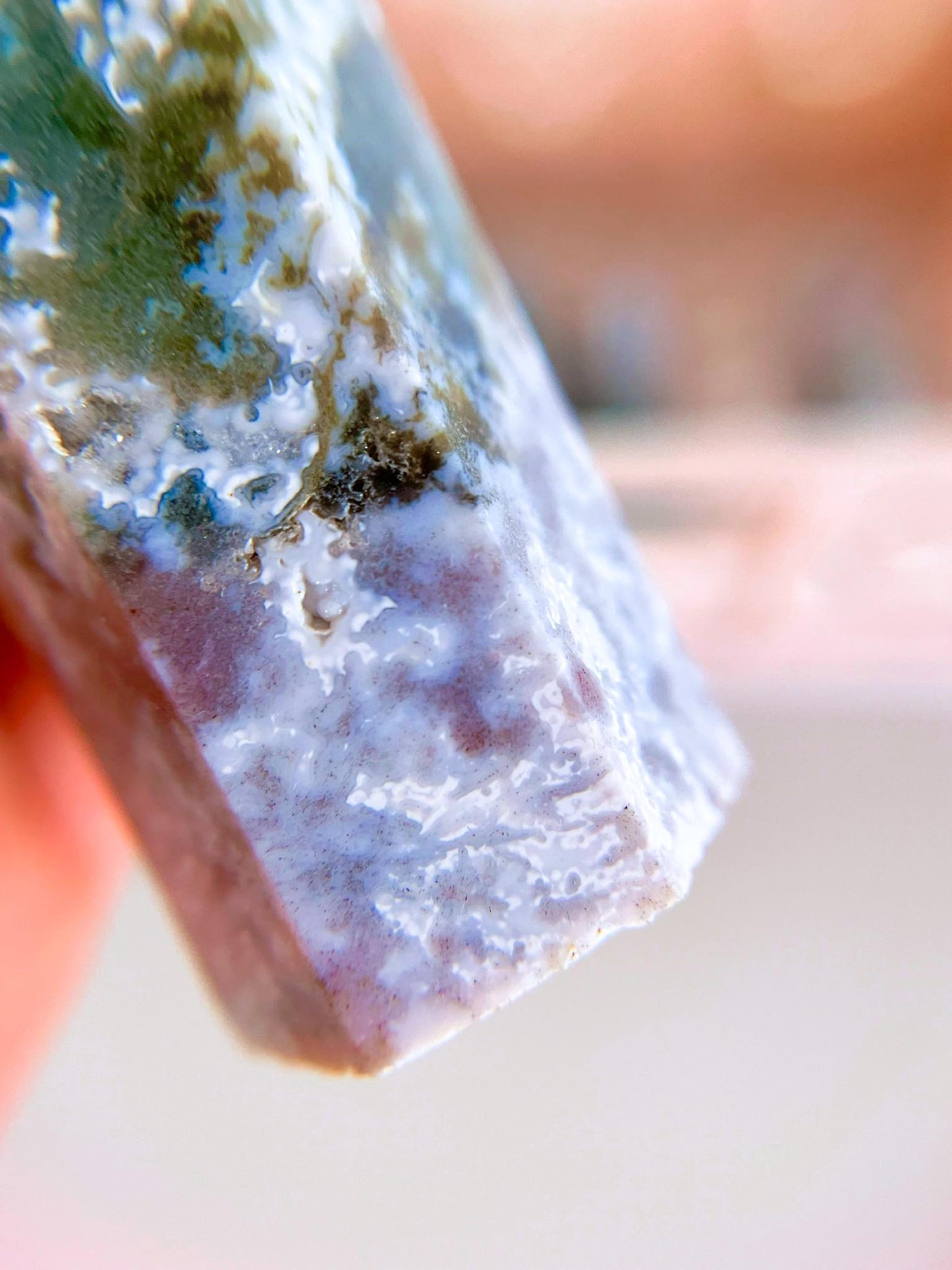 Pink Lila Ozean Jaspis . Ozean Jasper - HIGH QUALITY