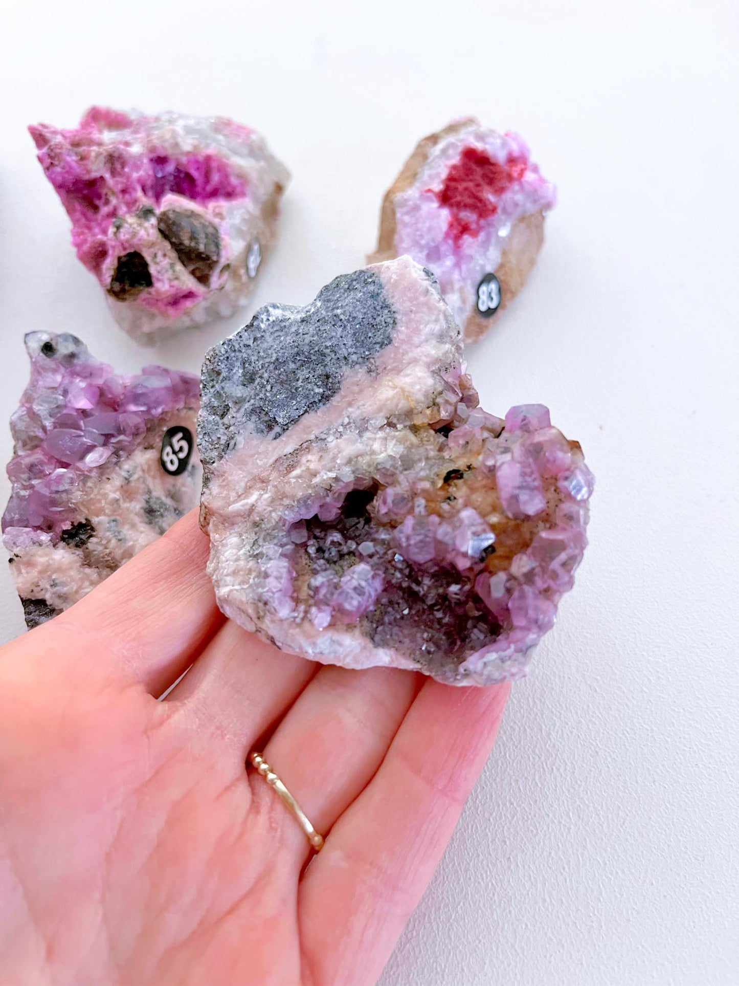 Hot and Jucy Pink Cobalto Calcite Specimen [86]- aus Marokko High Quality