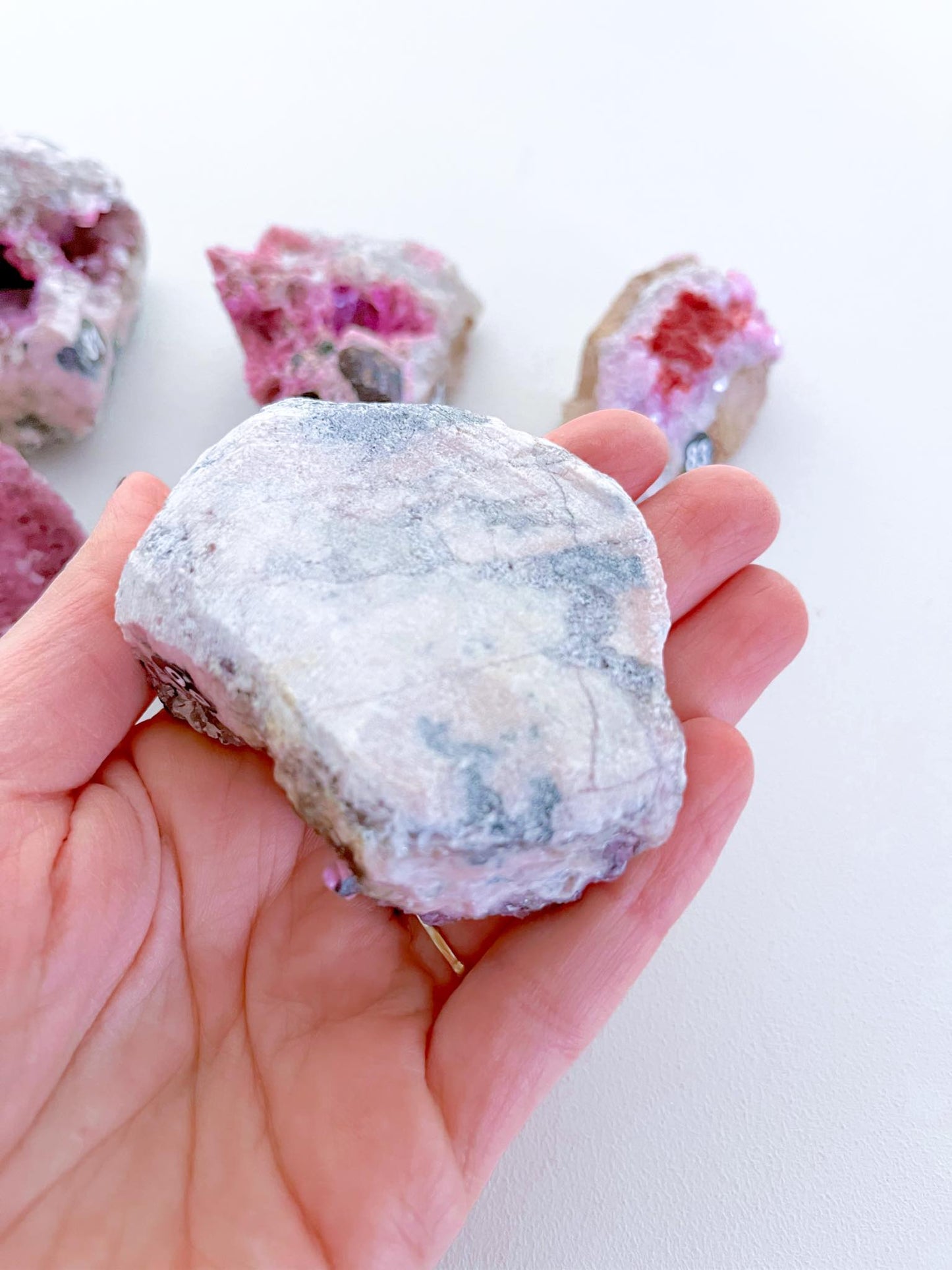 Hot and Jucy Pink Cobalto Calcite Specimen [86]- aus Marokko High Quality