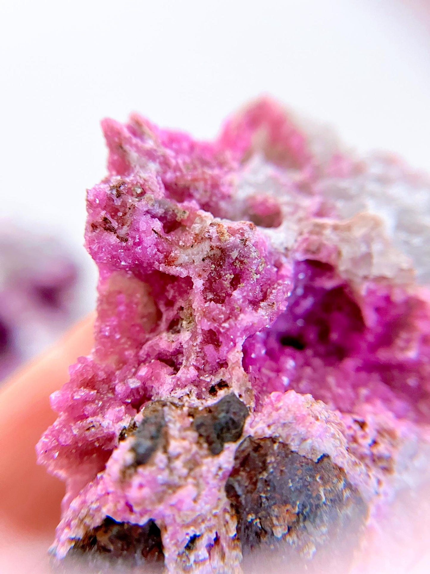 Hot and Jucy Pink Cobalto Calcite Specimen [82]- aus Marokko High Quality