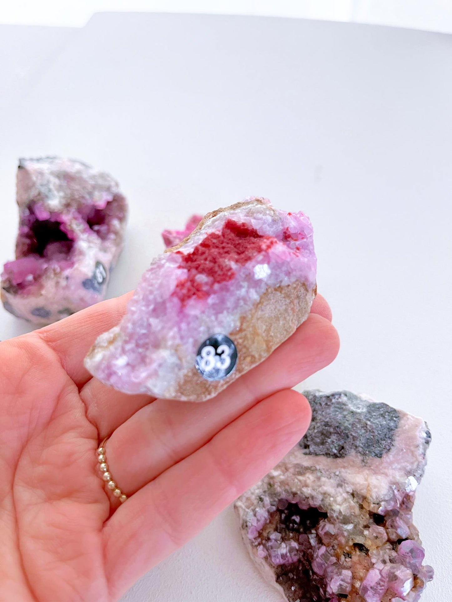 Hot and Jucy Pink Cobalto Calcite Specimen [83]- aus Marokko High Quality