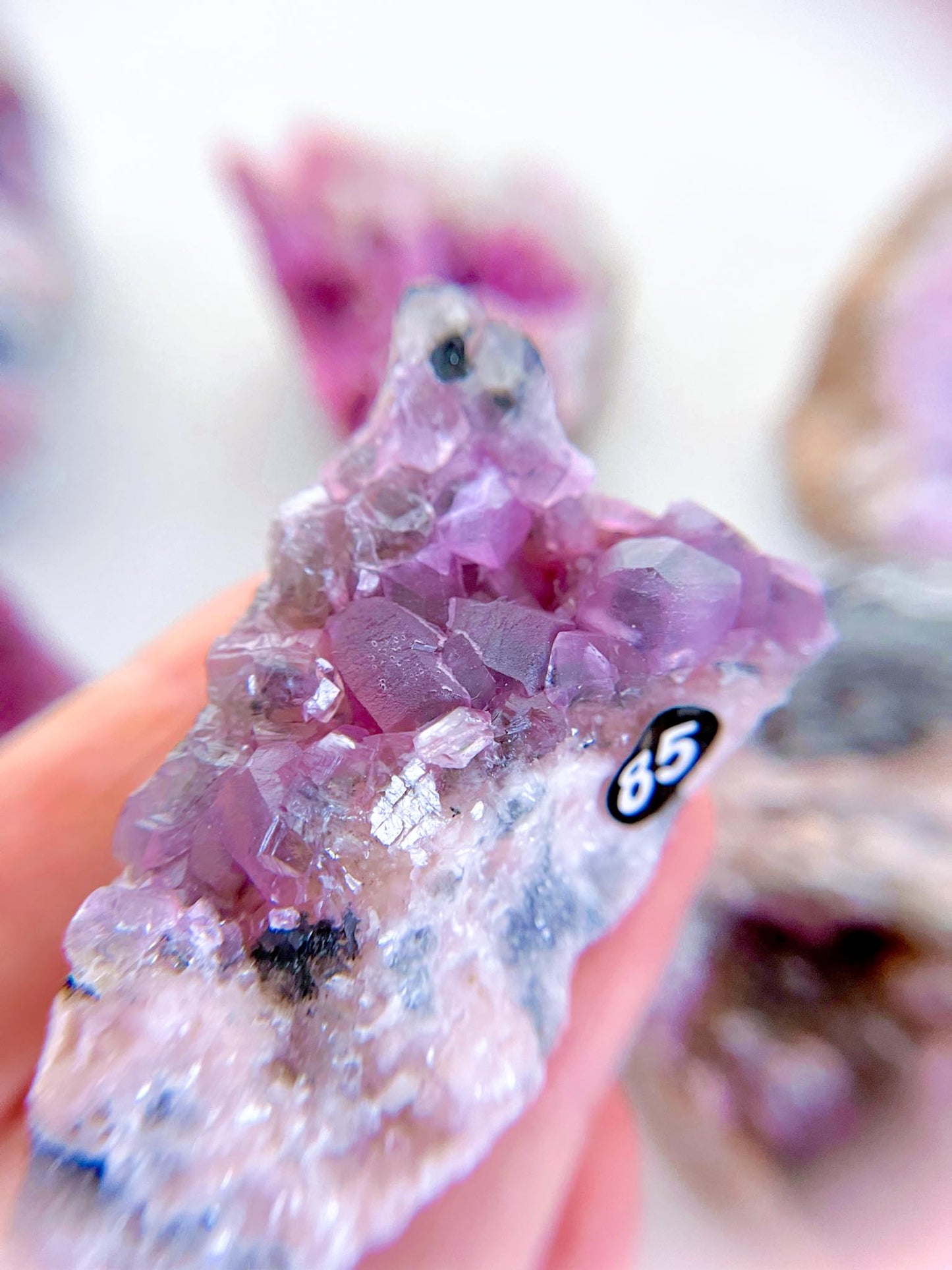 Hot and Jucy Pink Cobalto Calcite Specimen [85]- aus Marokko High Quality