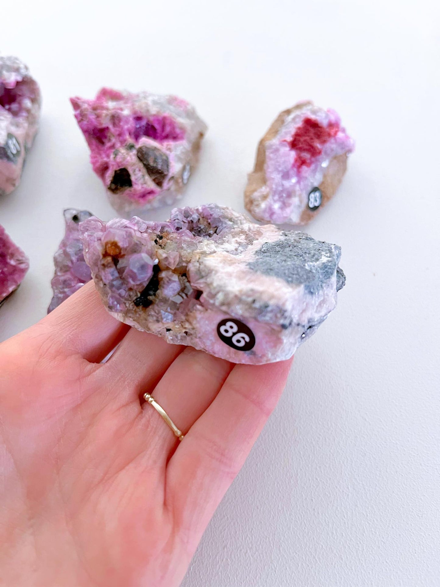Hot and Jucy Pink Cobalto Calcite Specimen [86]- aus Marokko High Quality