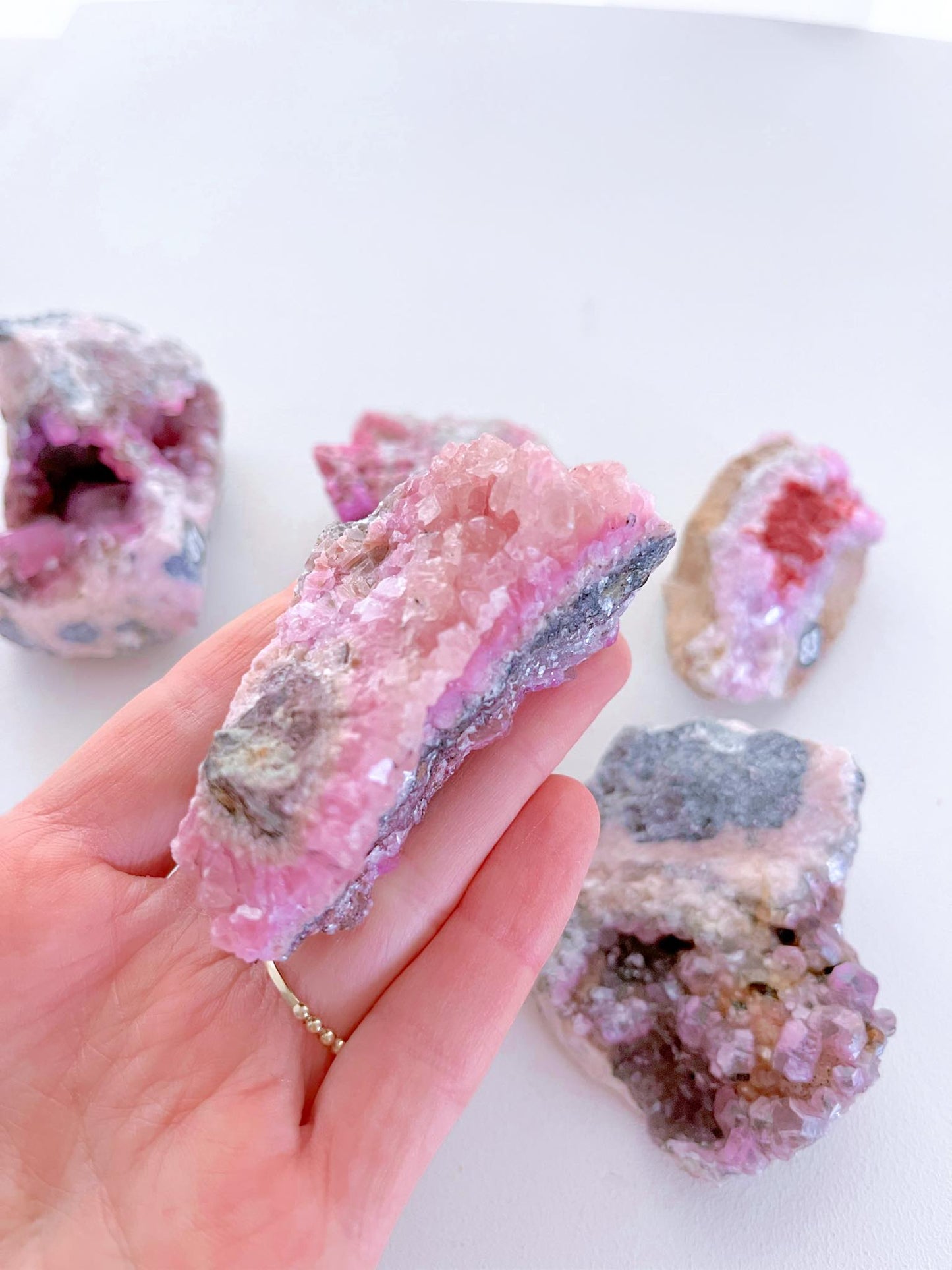 Hot and Jucy Pink Cobalto Calcite Specimen [84]- aus Marokko High Quality