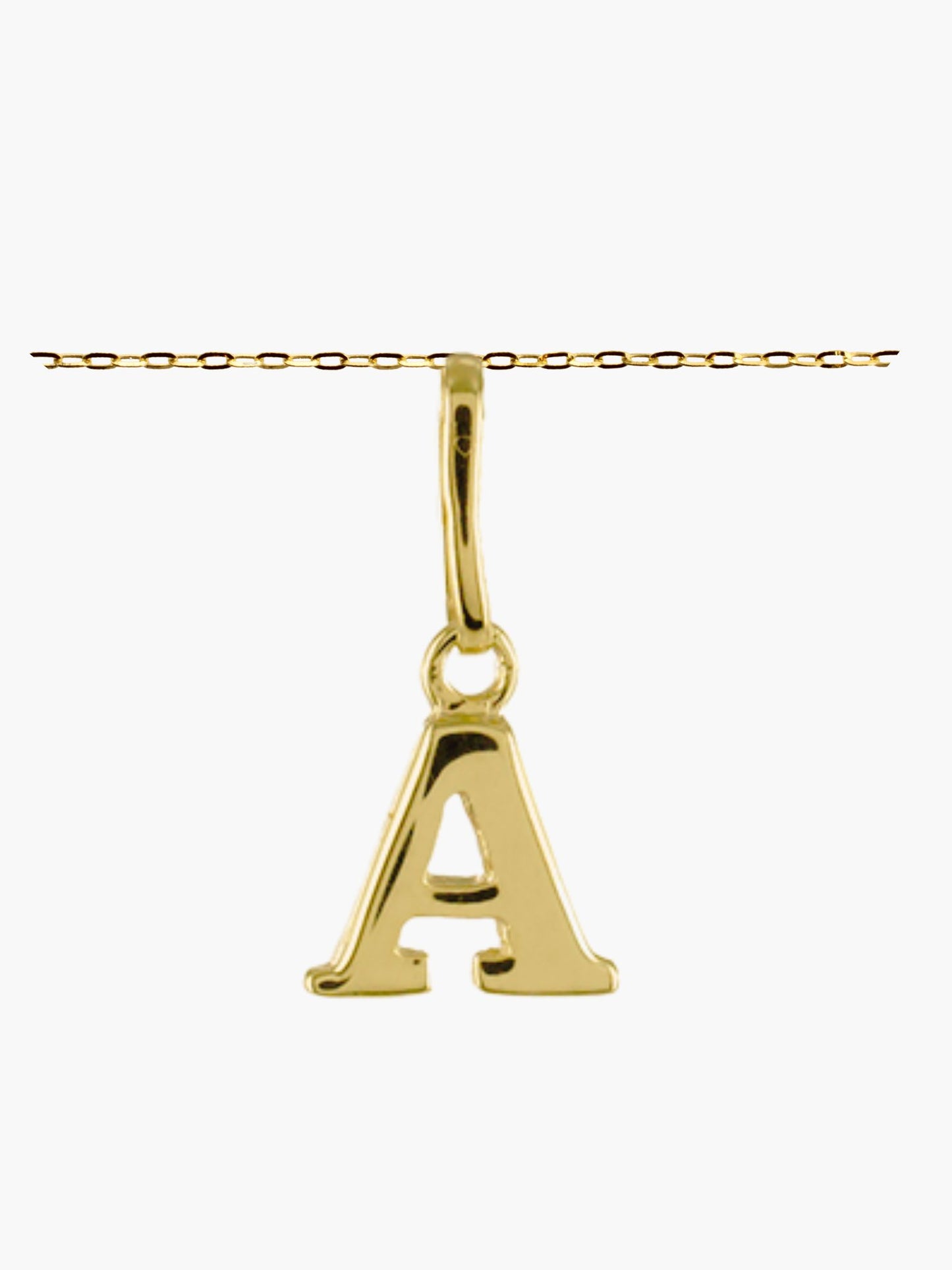 333 Gold Buchstabe mit Kette