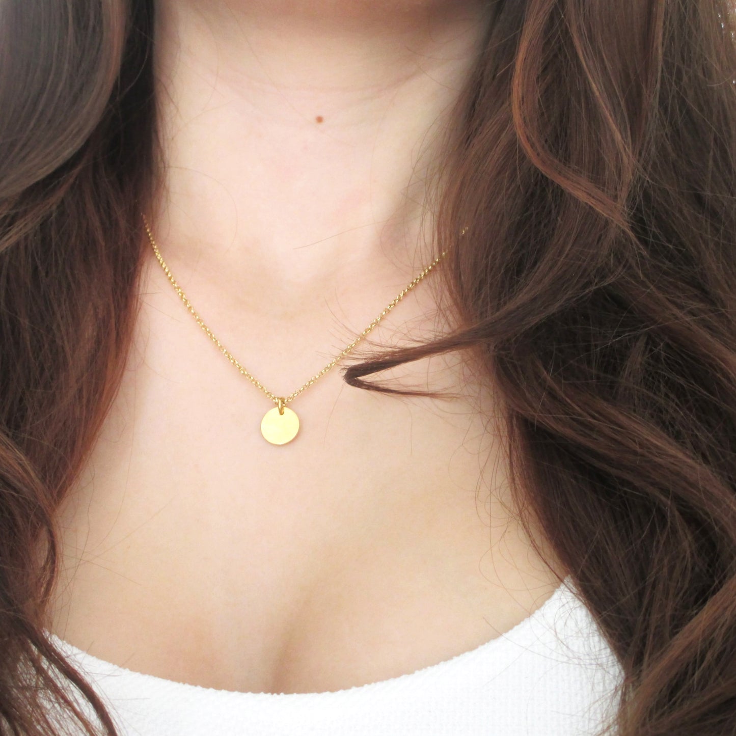 HAMSA X GRAVUR Kette . 925 Sterlingsilber vergoldet