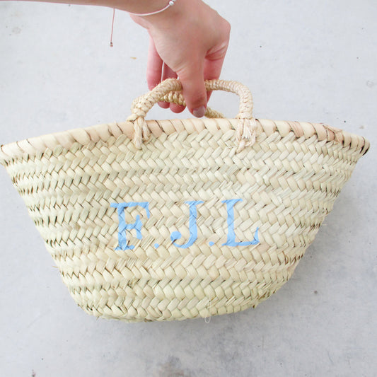 Körbchen Monogramm Vegan