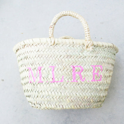 Körbchen Monogramm Vegan