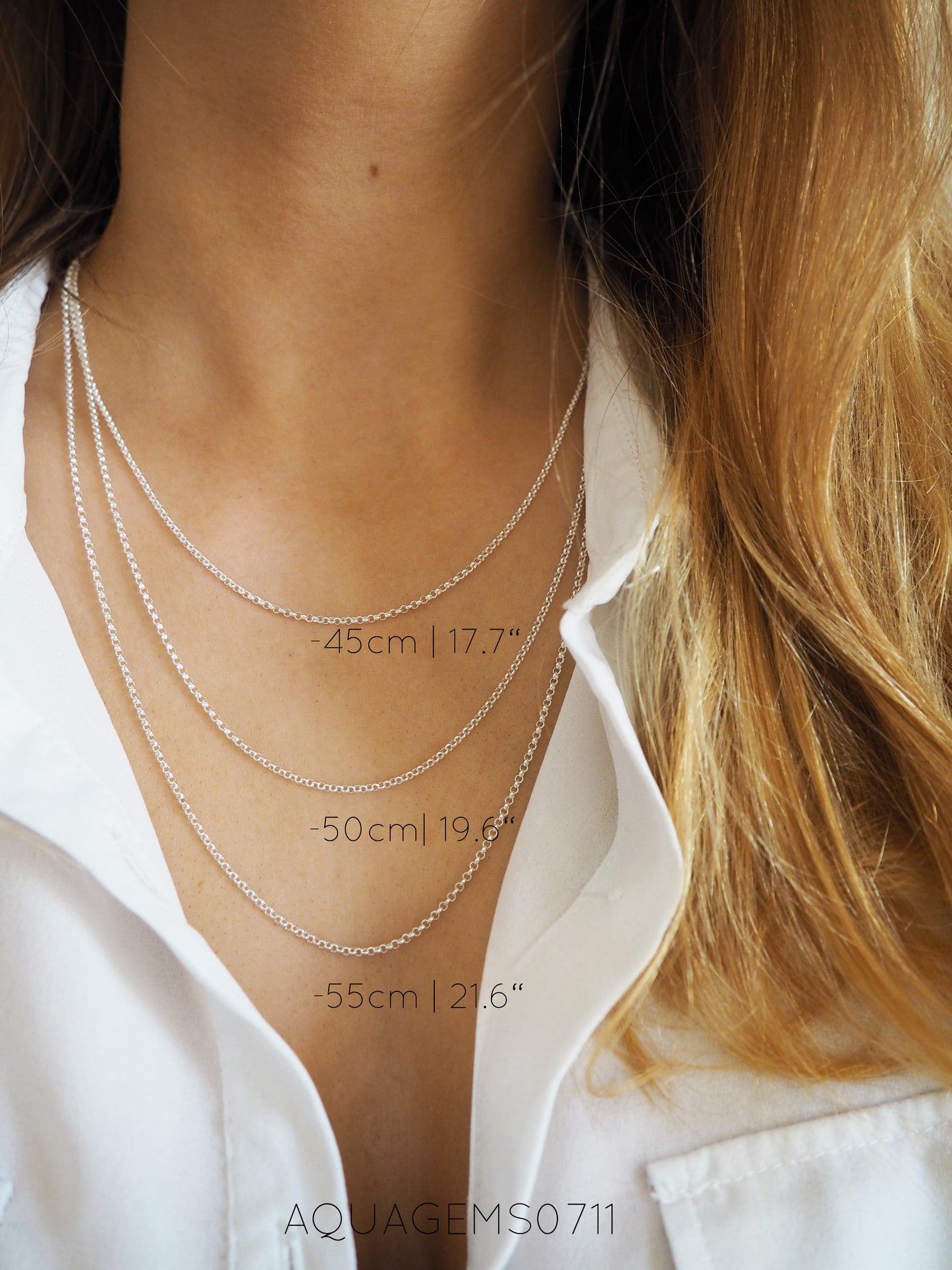 Halskette Basic Choker Maxikette Y 42cm 925 Sterlingsilber . vergoldet . rosévergoldet