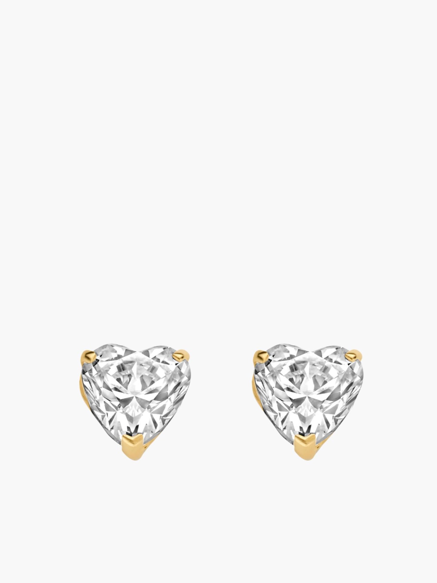 585 Gold Ohrstecker Herz 6mm
