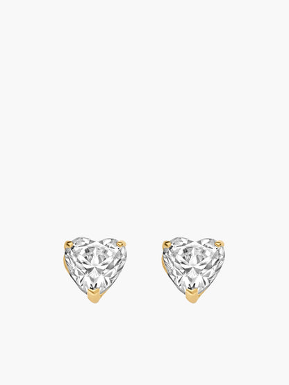 585 Gold Ohrstecker Herz 4mm