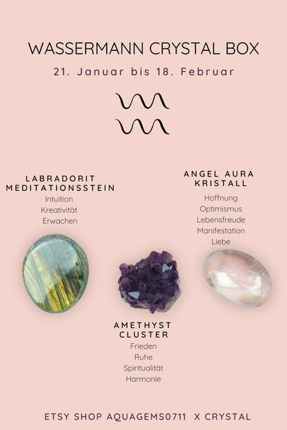 WASSERMANN ZODIAC Crystal Box