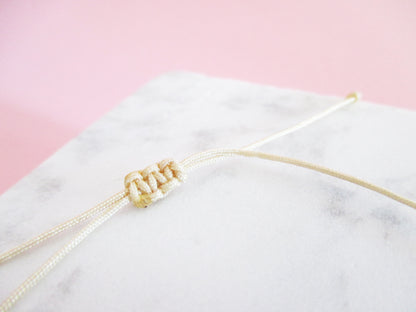Armband 585 Gold Glitzer Perle