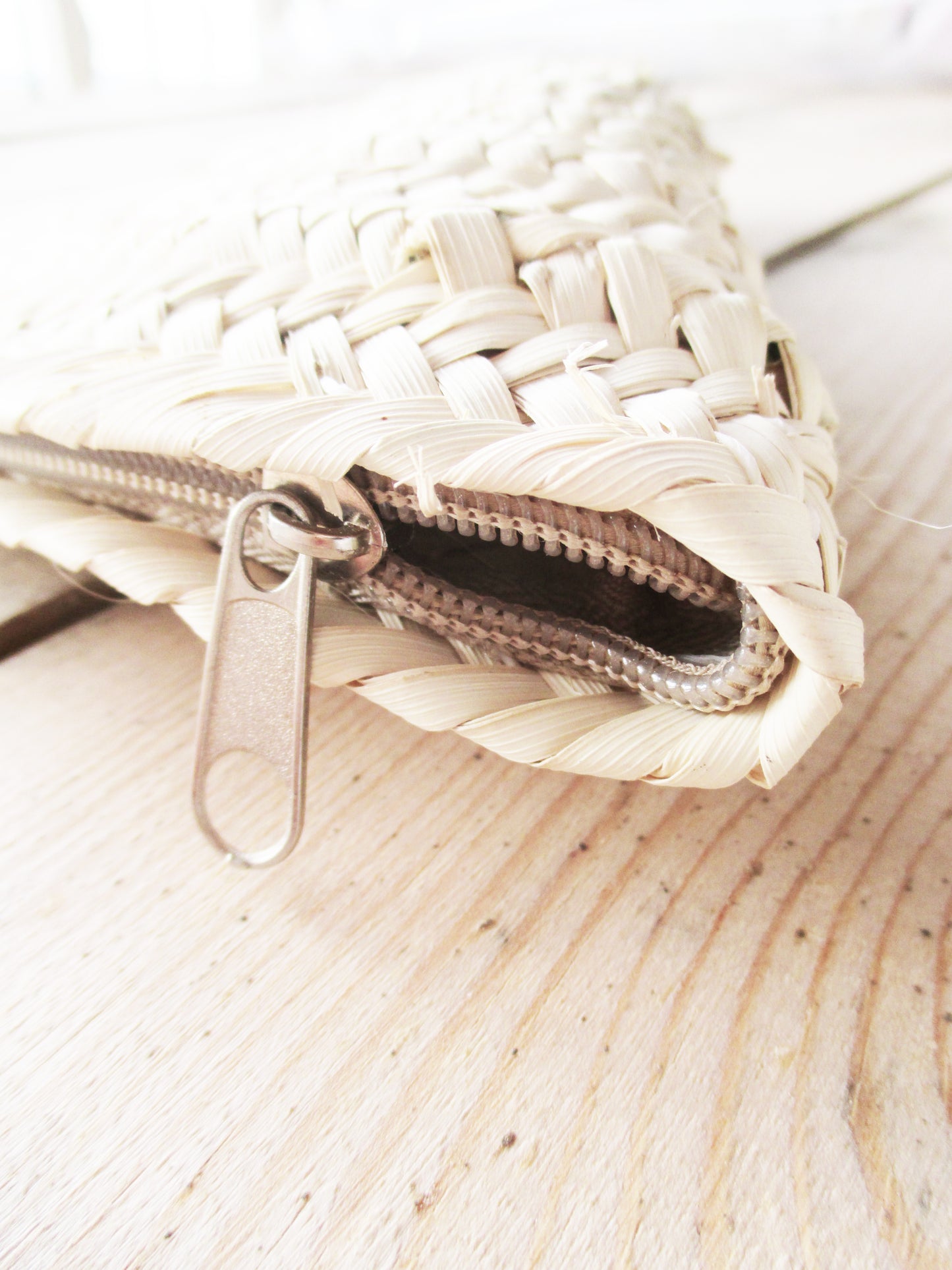 SHELLY Clutch Natur Vegan