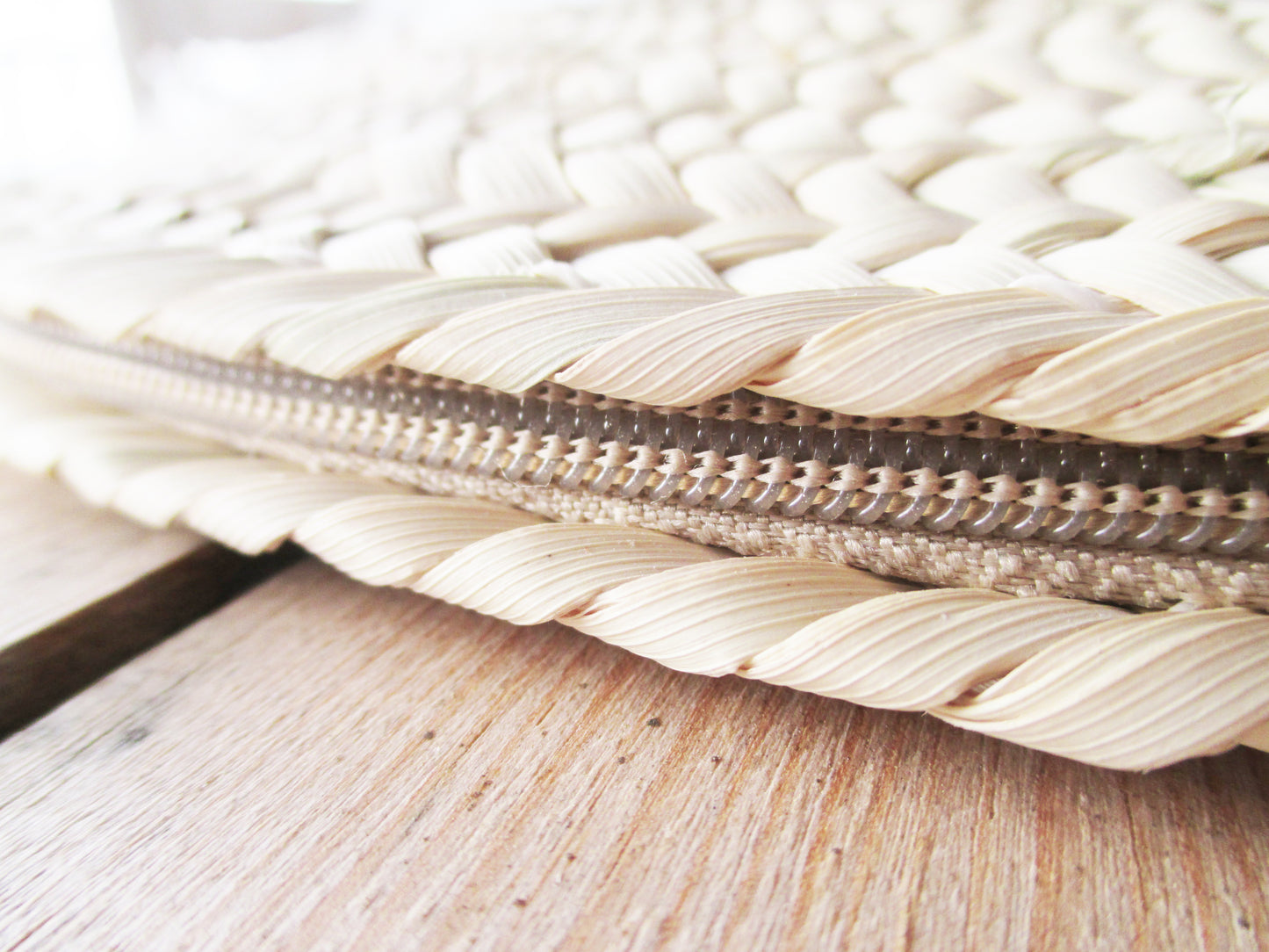 SHELLY Clutch Natur Vegan