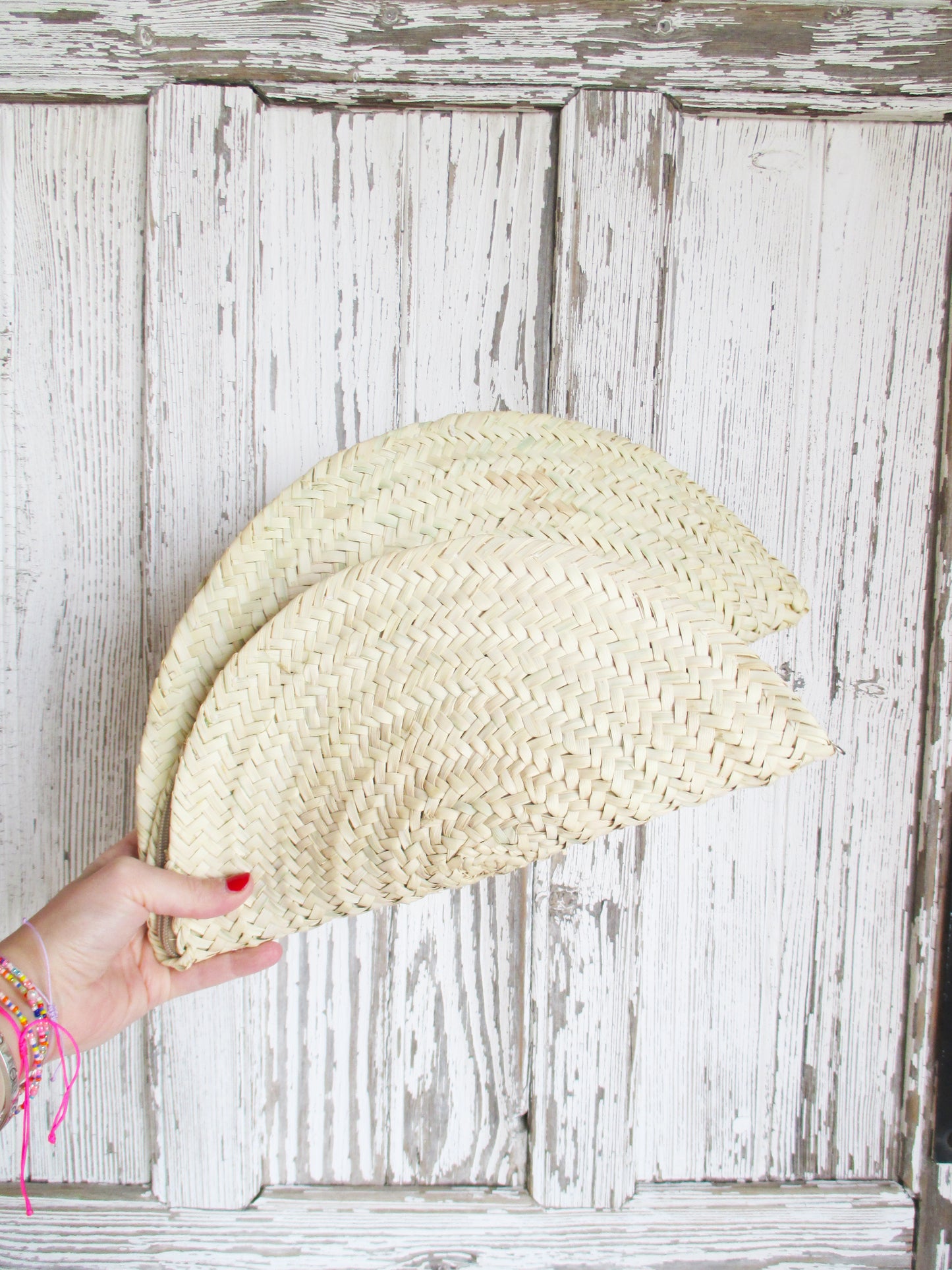 SHELLY Clutch Natur Vegan