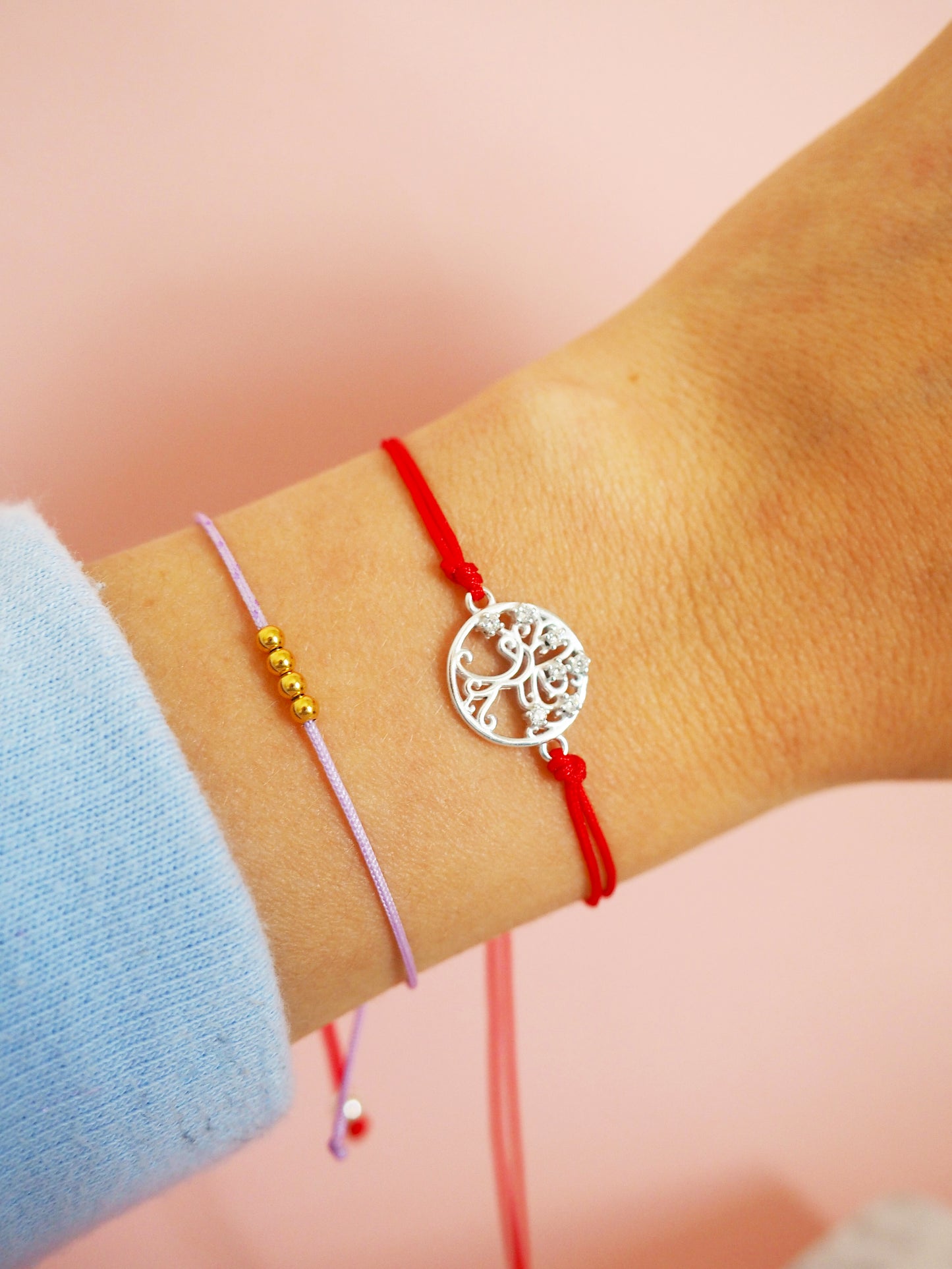 Lebensbaum Armband 925 Sterlingsilber