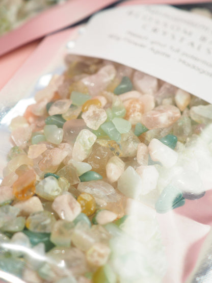 BLOSSOM BABE! Crystals l Green Flower Agate / Grüner Blumen Achat High Quality