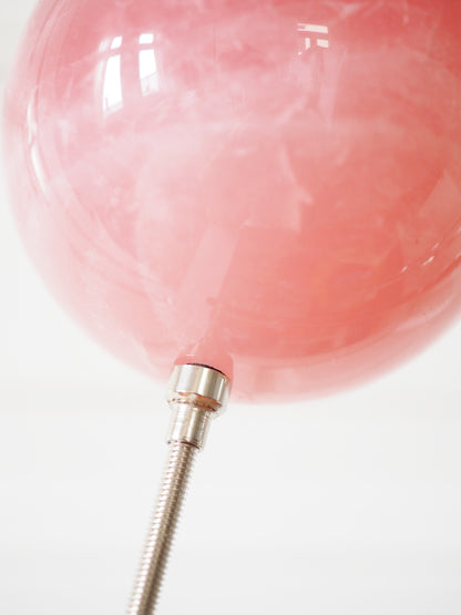 GLOBUS Hochwertiger Metall Kugel Ständer . Halter . Sphere Stand SILBER